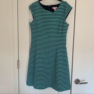 Lilly Pulitzer blue striped dress